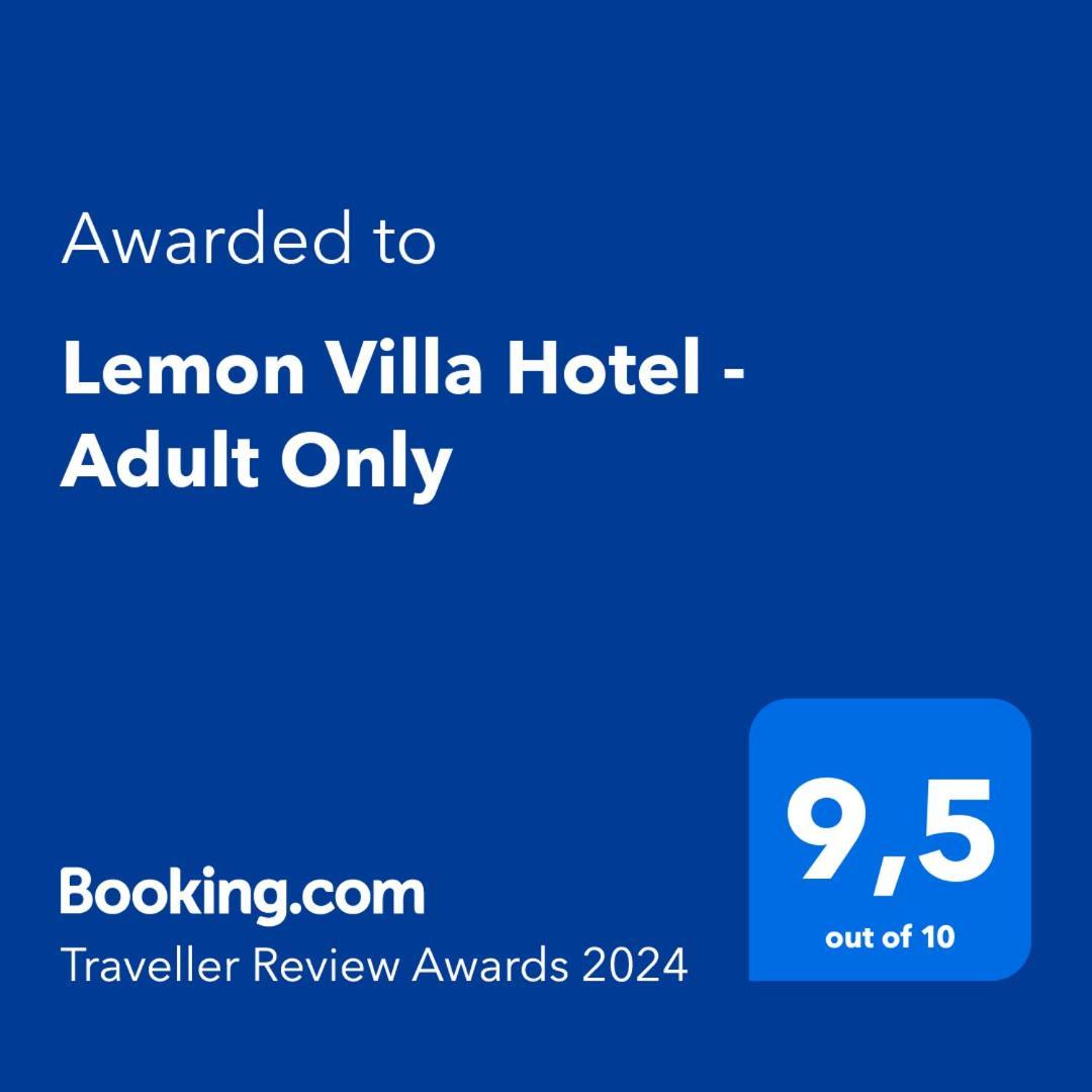 Lemon Villa Hotel - Adult Only Alanya Exteriér fotografie